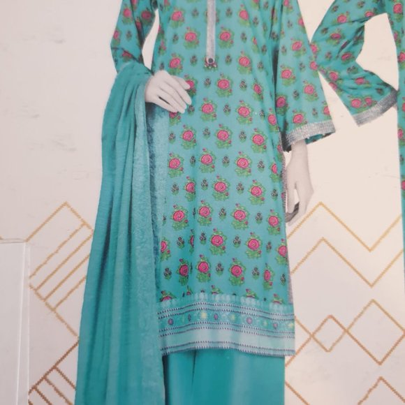 J. Embroidered 3 Piece Suit - Picture 2 of 9